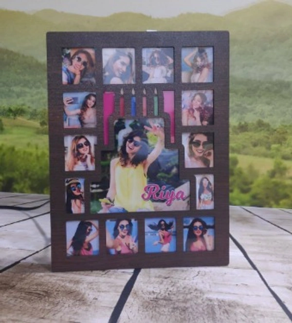 Cake - LED Collage Frame - 8x12" Inch - Member Price