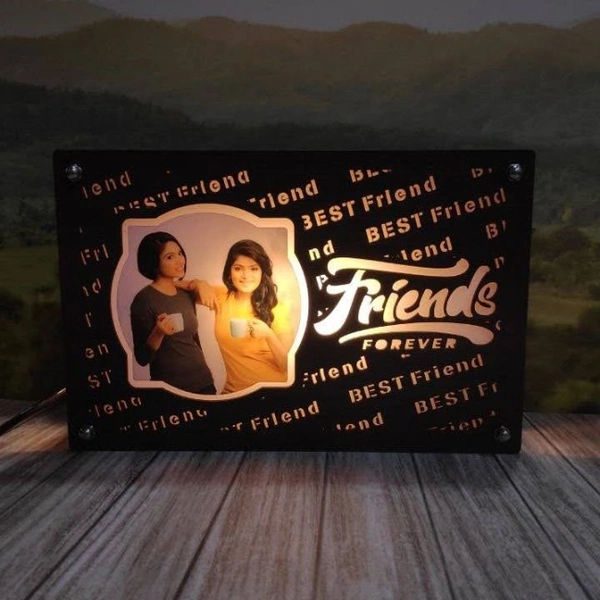 Friends - Warm White LED Frame - 6x8" Inch - Regular Price