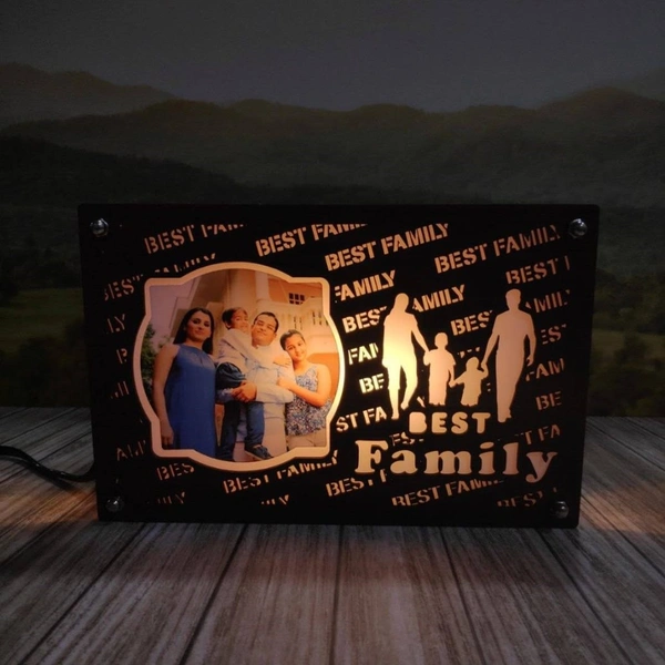 Best Family Warm White LED Frame - 6x8" Inch - Member Price