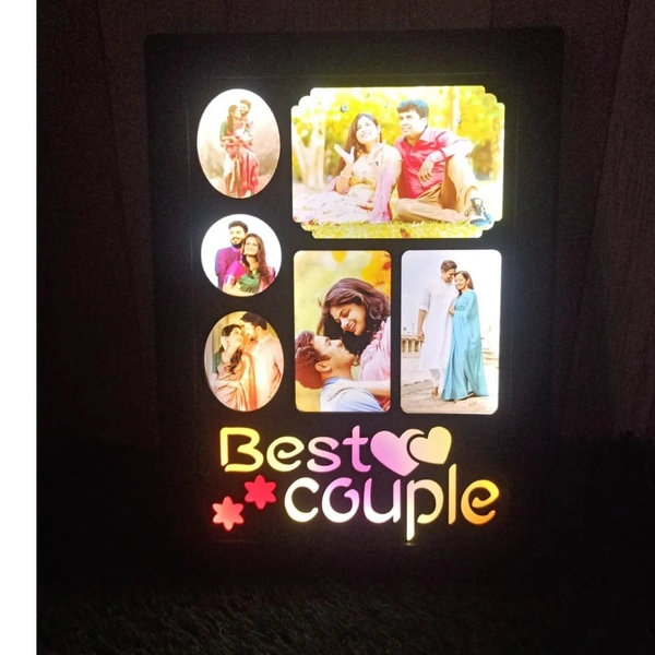 Best Couple LED Backlit Frame 802 - 8x12" Inch - Member Price