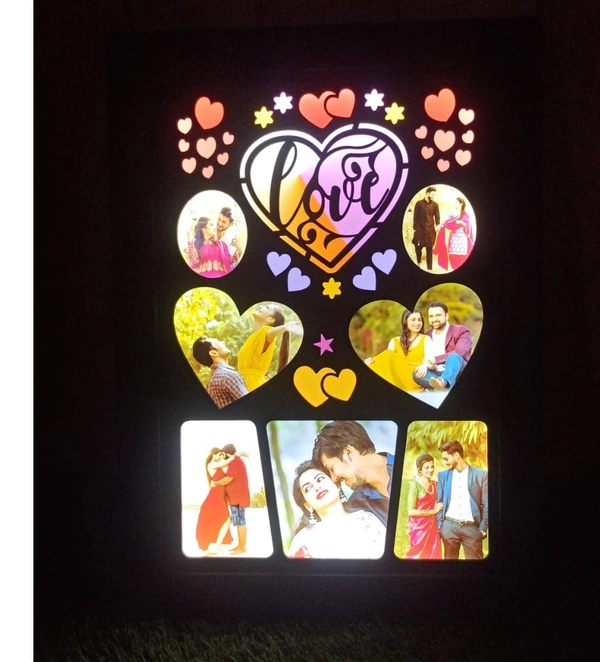 Love LED Backlit Frame 804 - 8x12" Inch - Member Price