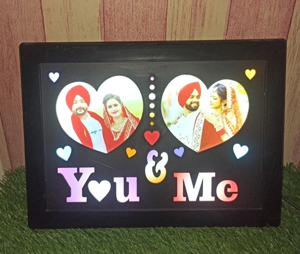 You & Me LED Backlit Frame 806 - 8x12" Inch - Member Price