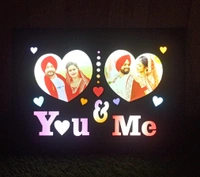 You & Me LED Backlit Frame 806 - 8x12" Inch - Member Price
