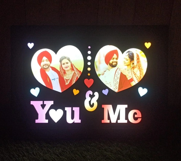 You & Me LED Backlit Frame 806 - 8x12" Inch - Member Price