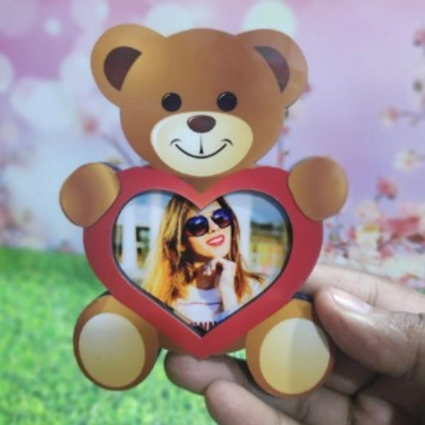 MDF Teddy Magnet with 7 Photo Prints - Member Price