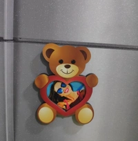 MDF Teddy Magnet with 7 Photo Prints - Member Price