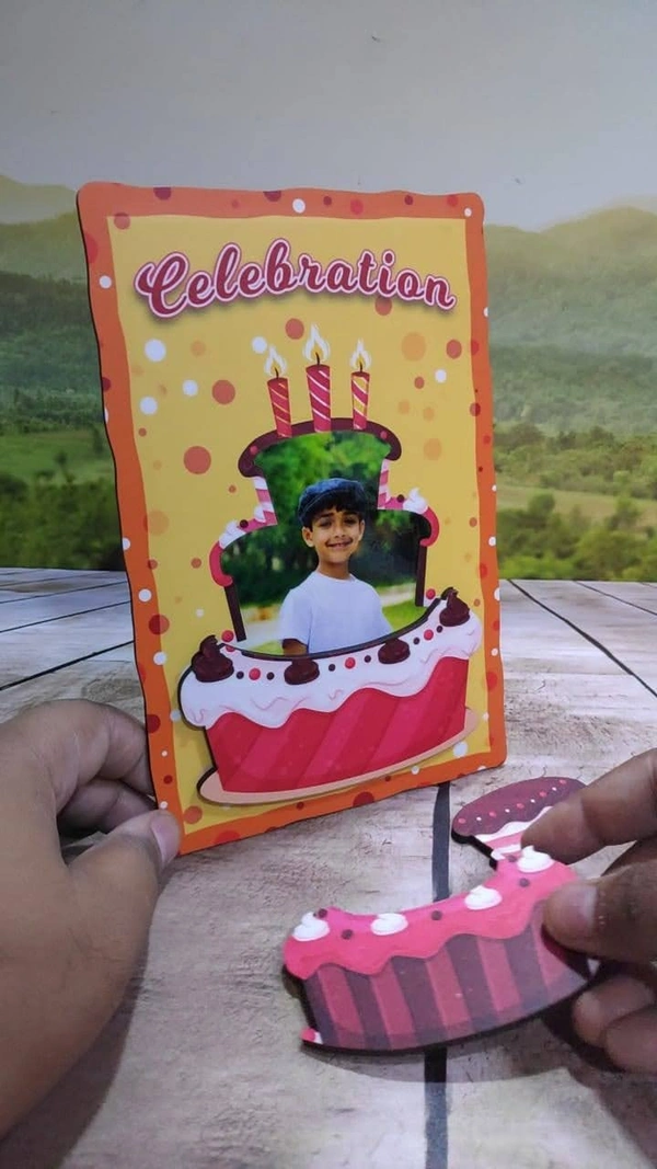 Celebration Cake Magnetic Table Frame - Member Price
