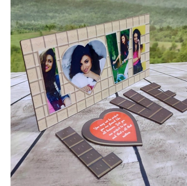 Love Chocolate Magnetic Table Frame - Regular Price