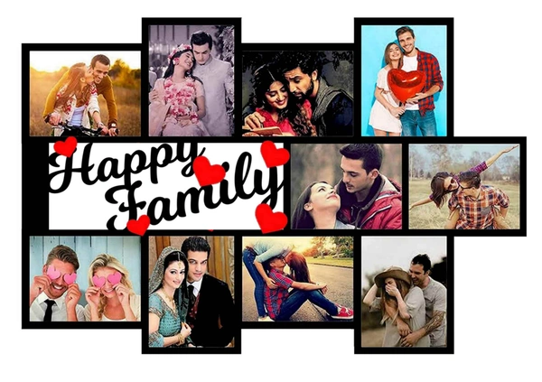 Happy Family - MDF Wall Collage Frame - SKU224 - Regular Price