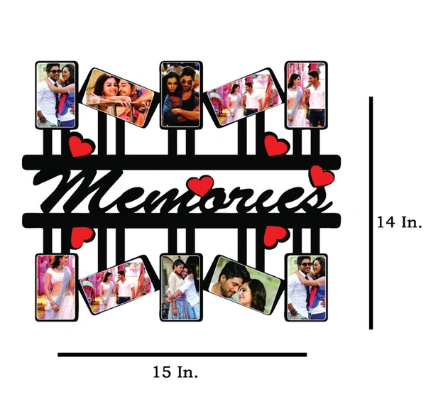 Memories - MDF Wall Collage Frame - SKU205 - Member Price