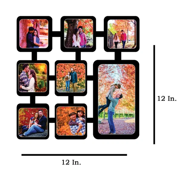 8 Pics - MDF Wall Collage Frame - SKU317 - Regular Price