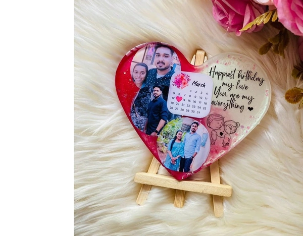 Heart Resin - 8" inch - Regular Price