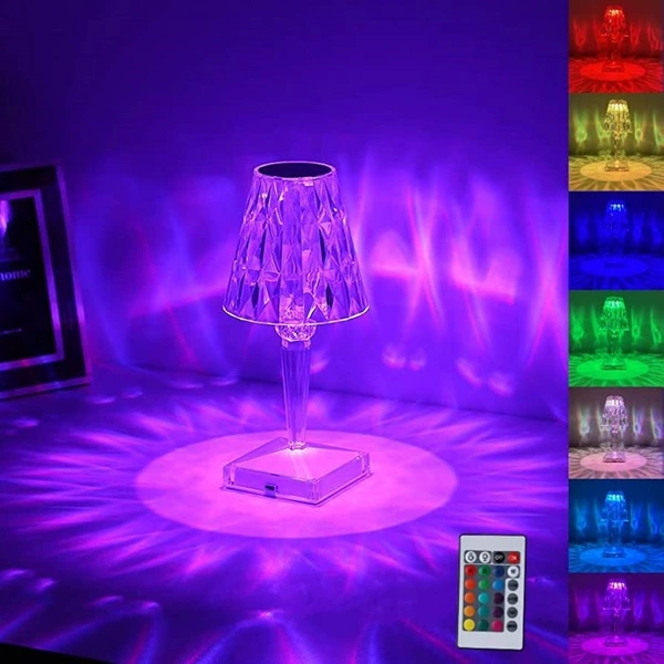 Rose Diamond Room Decorative LED Lamp - 002 - Regular Price