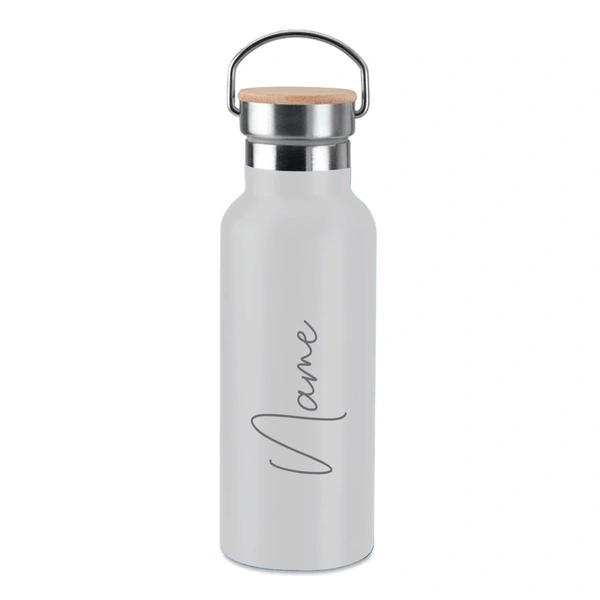 600ml Wooden Cork Steel Water Bottle - Member Price