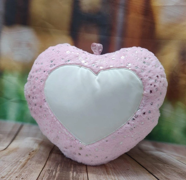 Foil Pillow - Heart Shape - Purple - Member Price