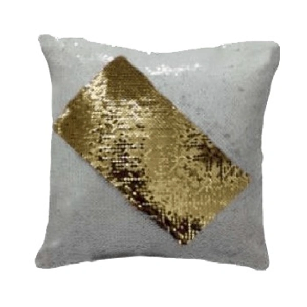 Sequin Magic Pillow - Red - Square Shape - Member Price