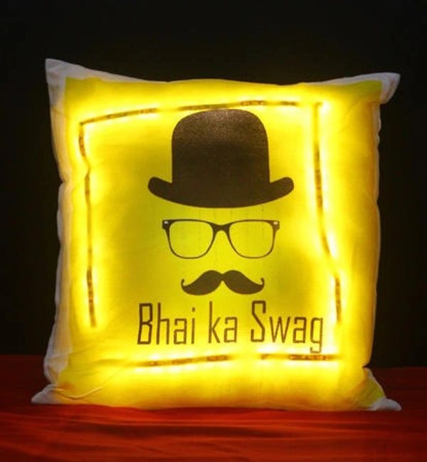 16x16" Inch LED White Satin Pillow - Member Price