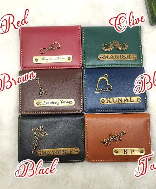 Card Holder with 4 Pockets - Dark Brown - Regular Price