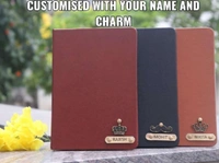 Faux Leather Diary - Black - Regular Price