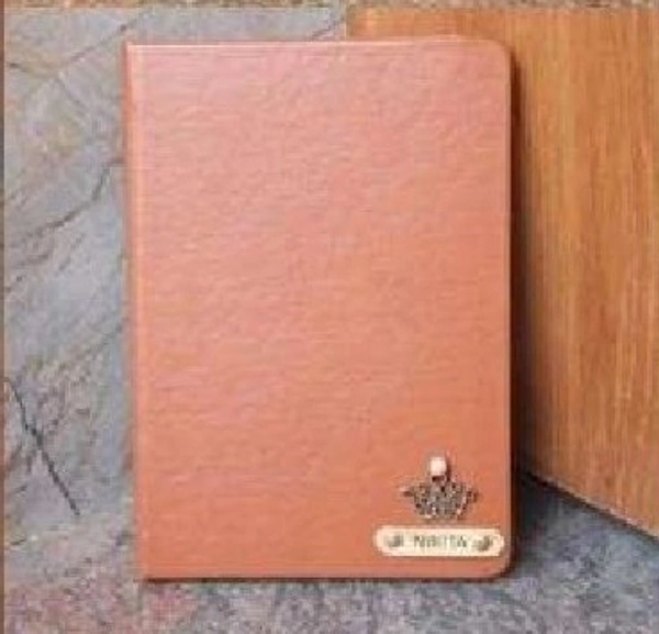 Faux Leather Diary - Tan Brown - Member Price