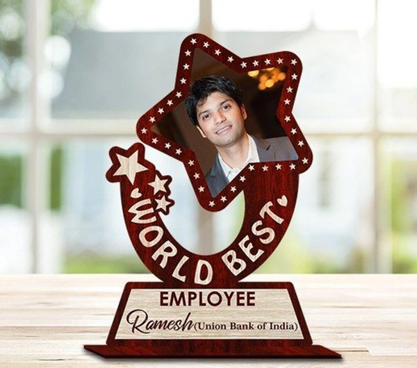 Star Shape Memento - MDF Trophy - Regular Price