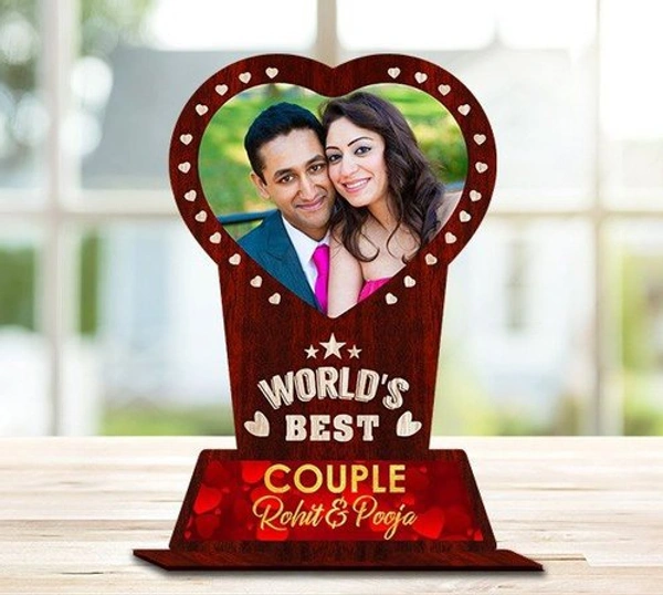 Heart Shape Memento - MDF Trophy - Member Price