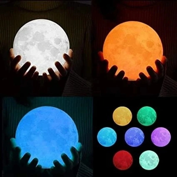 16cms RGB Light Moon Lamp - Member Price