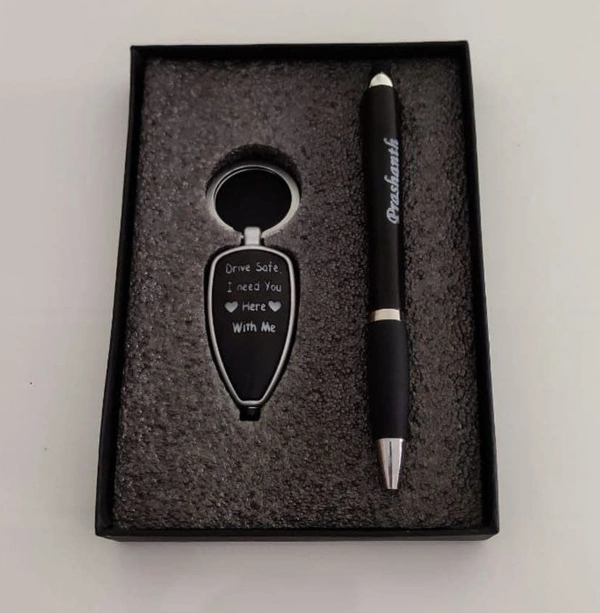 LED Polymer Pen & Keychain Combo - Member Price