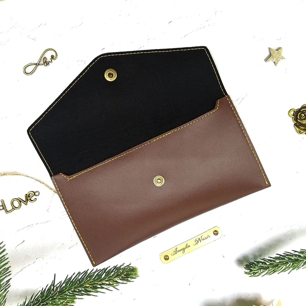 Ladies Minimal Wallet - Dark Brown - Member Price