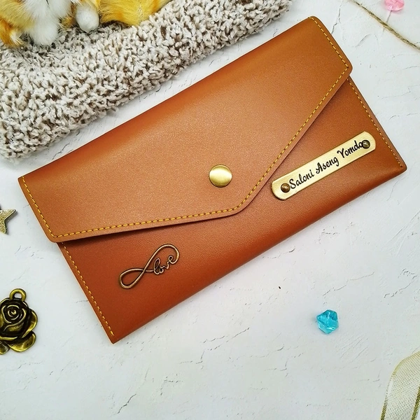 Ladies Minimal Wallet - Tan Brown - Member Price