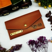 Ladies Minimal Wallet - Tan Brown - Member Price