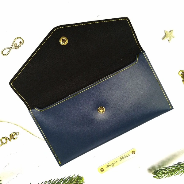Ladies Minimal Wallet - Blue - Member Price