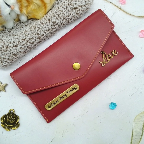 Ladies Minimal Wallet - Red - Member Price