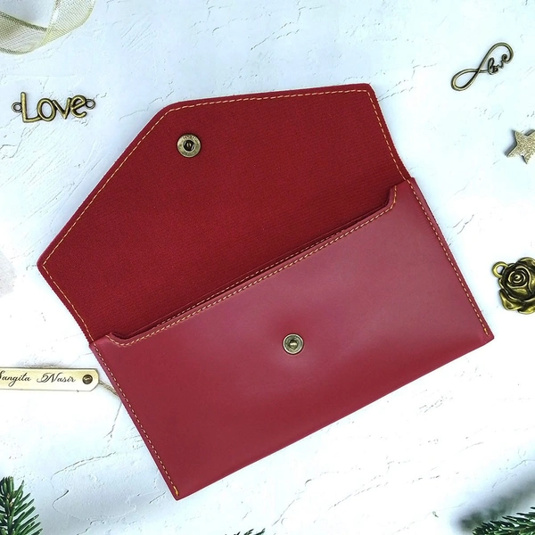 Ladies Minimal Wallet - Red - Member Price