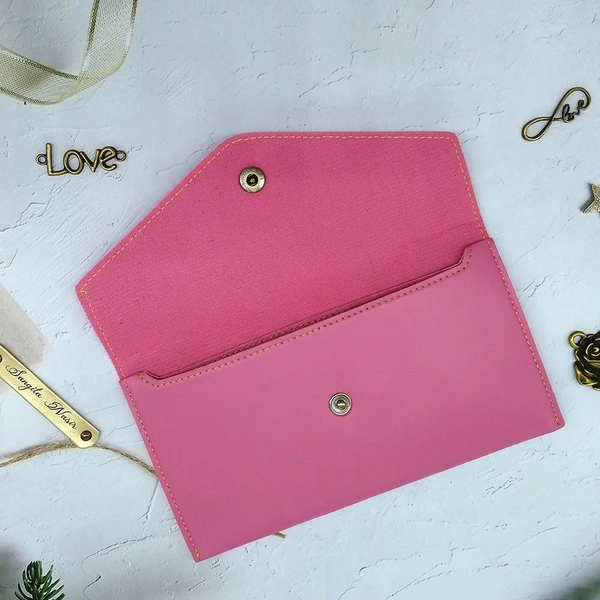 Ladies Minimal Wallet - Pink - Regular Price