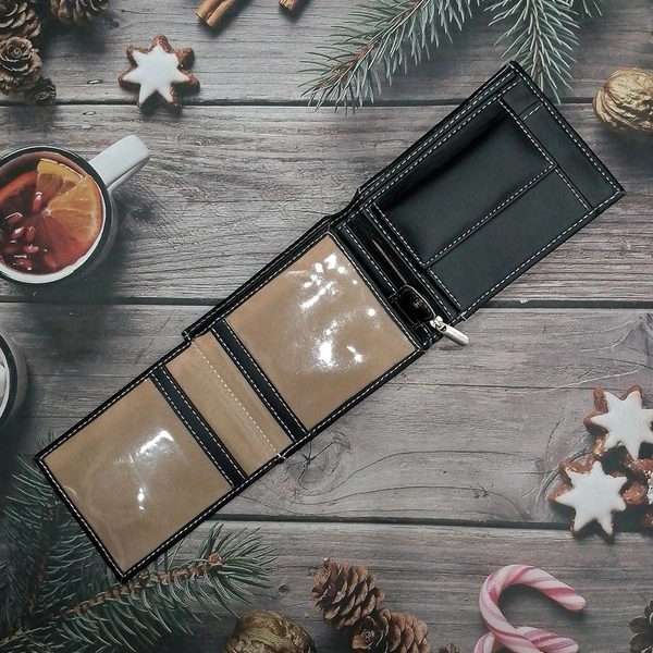 Multi Layer Coin Pouch - Black - Member Price