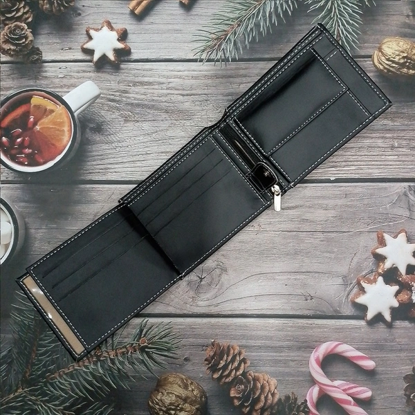 Multi Layer Coin Pouch - Black - Member Price