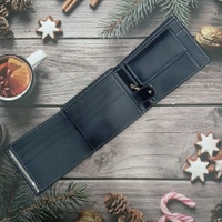 Multi Layer Coin Pouch - Blue - Regular Price