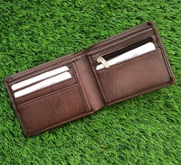 Croco Wallet - Dark Brown - Member Price