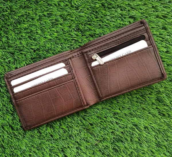 Croco Wallet - Dark Brown - Member Price
