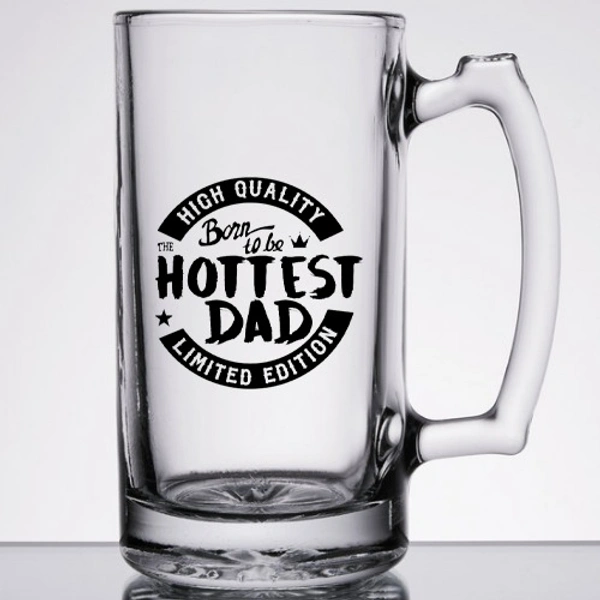 Beer Mug - Born to be Hottest Dad - Member Price