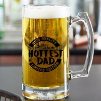 Beer Mug - Born to be Hottest Dad - Member Price