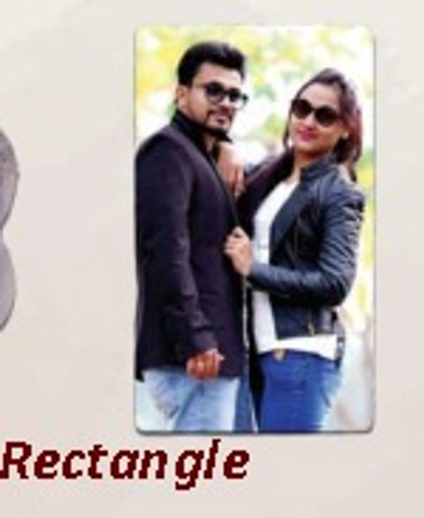 Metal Fridge Magnets - Small Size - Rectangle Shape - Regular Price