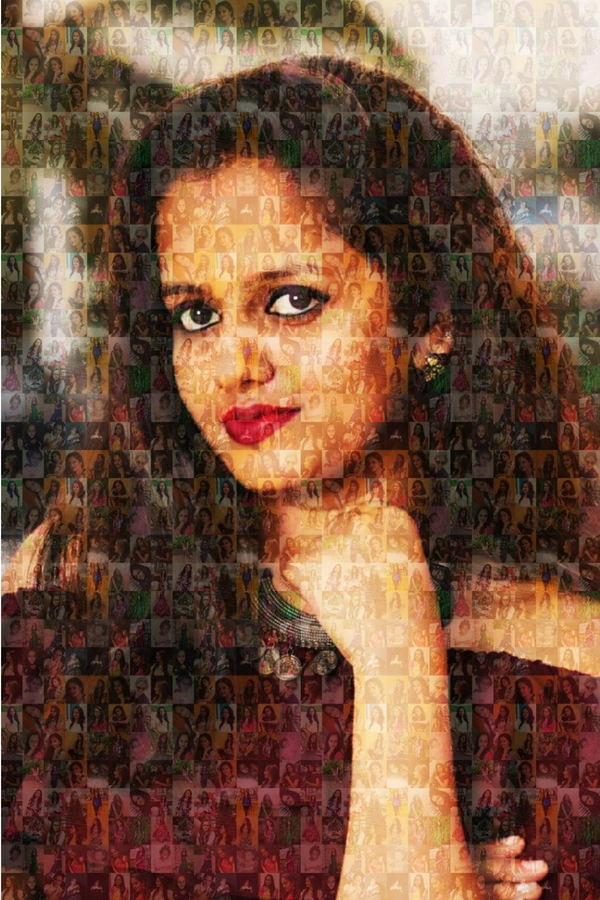 Mosaic Art Frame - 16x24" Inch Size - Regular Price