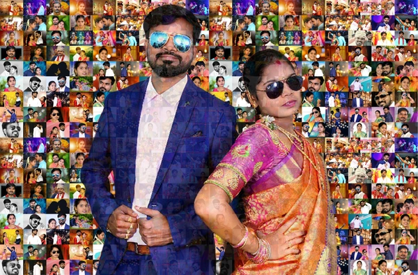 Mosaic Art Frame - 8x12" Inch Size - Regular Price