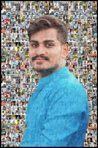 Mosaic Art Frame - 8x12" Inch Size - Regular Price