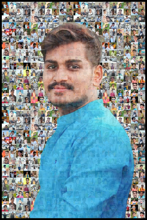 Mosaic Art Frame - 8x12" Inch Size - Regular Price