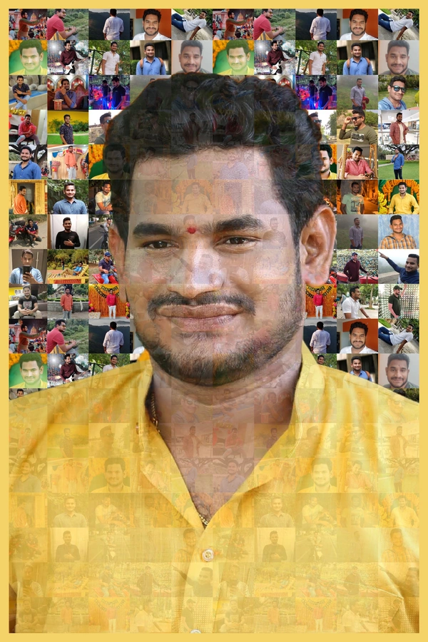 Mosaic Art Frame - 24x36" Inch Size - Regular Price