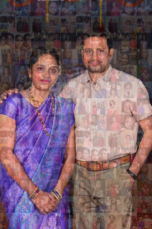 Mosaic Art Frame - 24x36" Inch Size - Regular Price