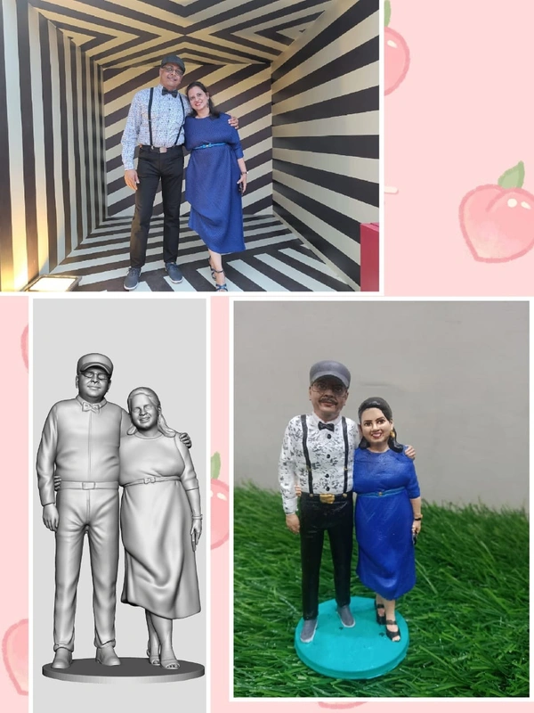 Full Body 15" Inch - Couple Miniature - Member Price